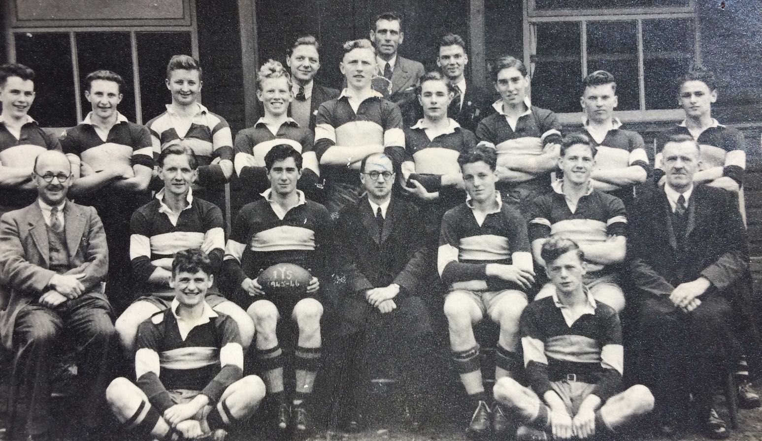 Ystalyfera County School rugby team 1945-46